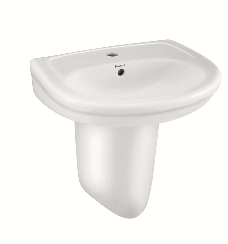 Shine Wall Hung Basin (20x14) - White Co MAMTA MARBLES
