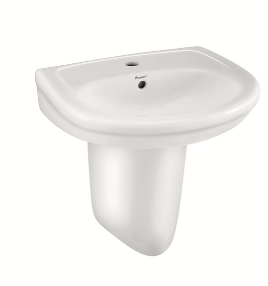 Shine Wall Hung Basin (20x14) - White Co MAMTA MARBLES