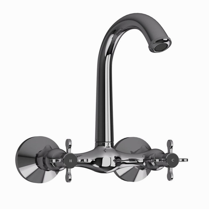 Sink Mixer with Short Swinging Spout (Wall Mounted Model) MAMTA MARBLES