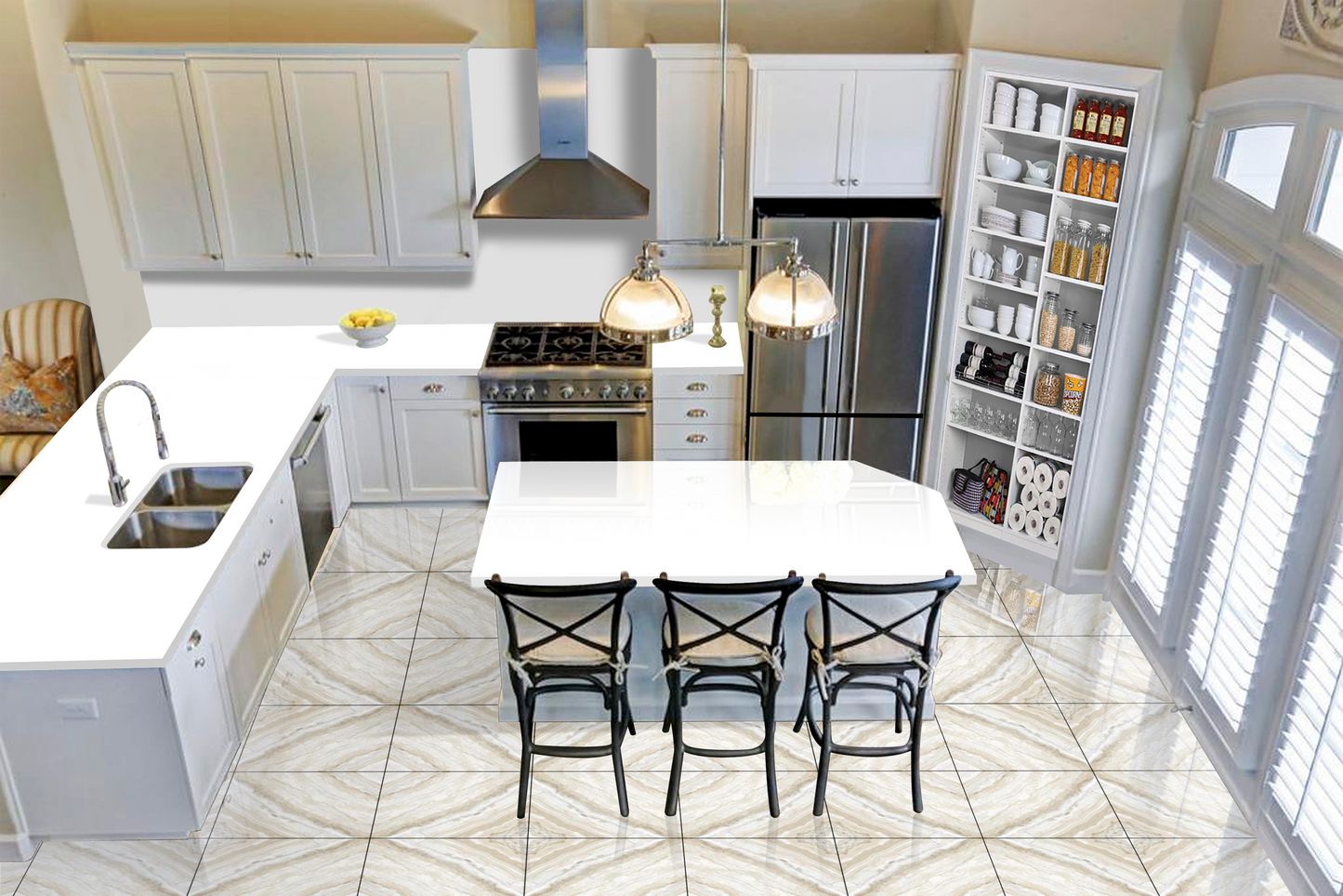 Turin Beige (Glossy) MAMTA MARBLES