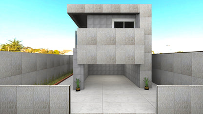 WHITE CHISELLED WATERFALL MAMTA MARBLES